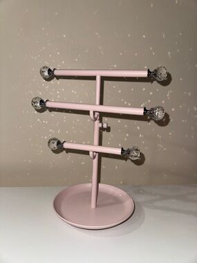 Pink Jewelry Stand
